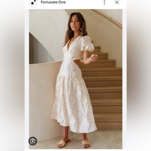 FORTUNATE ONE CUT OUT DRESS
